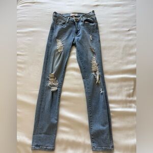 Frame Jeans Le Skinny de Jeanne Crop